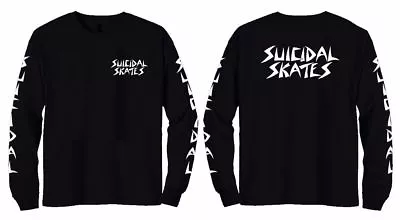 Buy Suicidal Skates - Logo Black Longsleeve T Shirt -  L Xl - Thrash Dogtown St  • 27.95£