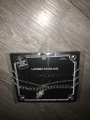 Buy The Nightmare Before Christmas Jack Skellington Layered Necklace • 9.45£