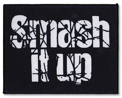 Buy Smash It Up Sew-on Patch Captain Sensible The Damned Punk Rock 1977 • 3.95£