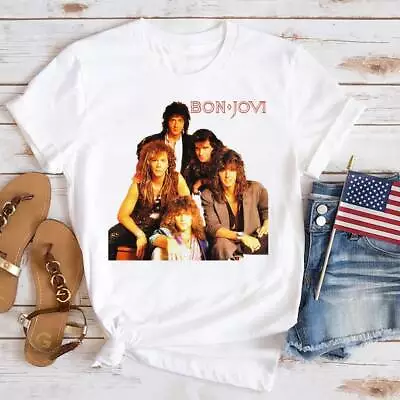 Buy Graphic Bon Jovi Band Unisex T-shirt, Bon Jovi Rock Music Shirt, Bon Jovi Merch • 20.77£
