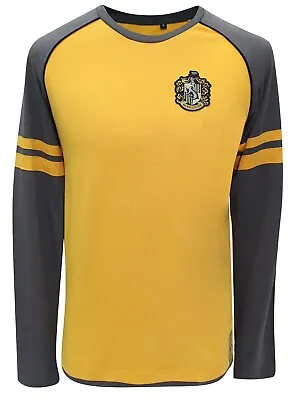 Buy Men's Harry Potter Hufflepuff Long Sleeve T-Shirt By The Souled Store XXL • 12.50£