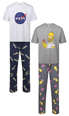 Buy Mens Character Pyjamas Sleep Lounge Night Wear Ex Uk Store Pj Sets M-2xl New • 12.99£