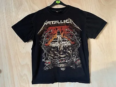 Buy Metallica Master Of Puppets T Shirt Solid Rock  Designed By USA Vintage 90s L • 74.99£