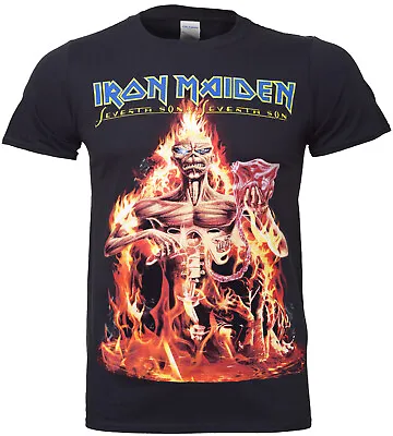 Buy Iron Maiden T Shirt Seventh Son Official  Band Album Logo NEW S-2XL • 16.19£