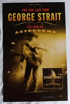 Buy Promo Poster GEORGE STRAIT - Live From The Astrodome (For The Last Time)  • 14.46£