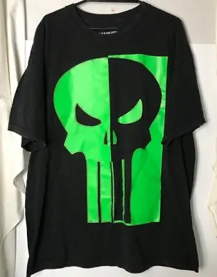 Buy Marvel Mad Engine Punisher T-Shirt Size XL Cotton Short Sleeve • 14.87£