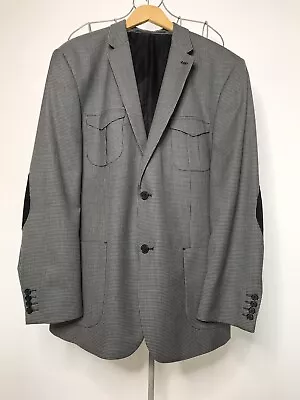Buy Jeff Banks Mens Jacket, Size 46 Regular, Black Check, Wool Blend, Immaculate • 12£