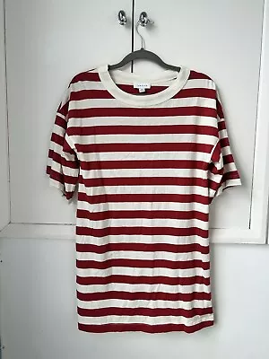 Buy Topshop Striped Oversized T-shirt XS • 5£