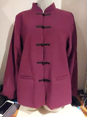 Buy Fragile.  Burgundy Jacket.  Size Medium • 2.90£