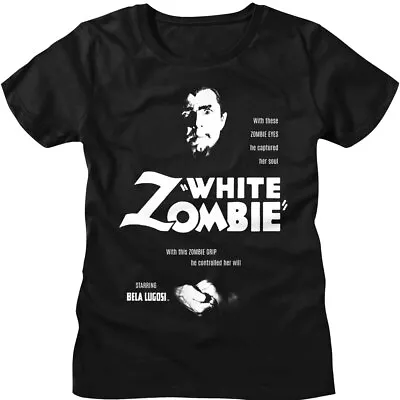 Buy Bela Lugosi White Zombie Grip Women's T Shirt Controlled Her Will Captured Soul • 23.22£