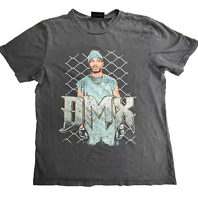 Buy DMX Shirt Size Large Grey - Rapper Family Fan Music Hip Hop Culture Gangster • 10.31£