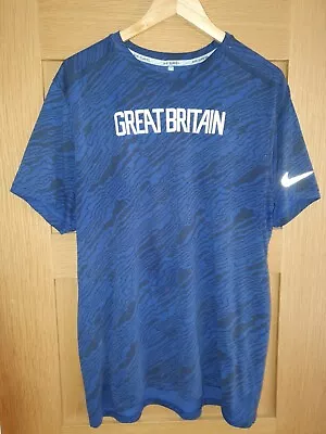 Buy Nike Mens Great Britain Blue XL T-shirt • 9.99£