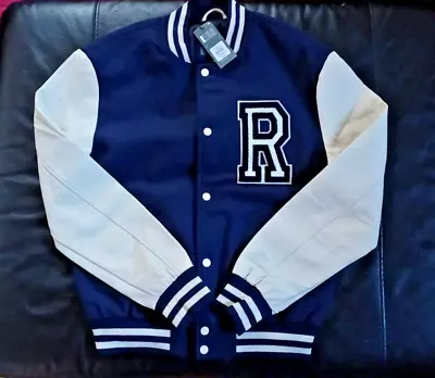 Buy Men Women Varsity Baseball Jacket College Sports Coat Outerwear Unisex Size S • 19.99£