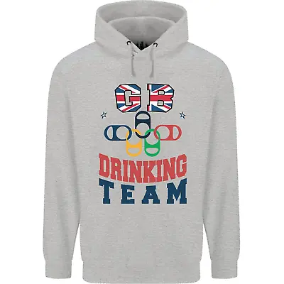 Buy GB Drinking Team Funny Stag Do Doo Beer Mens 80% Cotton Hoodie • 19.99£