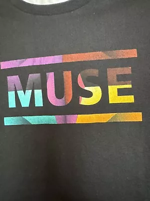 Buy MUSE Rare 2010 Resistance Tour T Shirt, With Backprint, M Adults • 10£