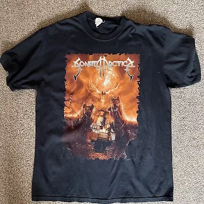 Buy Sonata Arctica North American Tour Band T-shirt Size XL 2005 • 29.99£