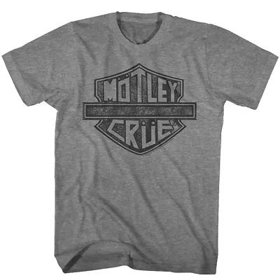 Buy Motley Crue Band Logo Badge Men's T Shirt Metal Music Merch • 42.84£