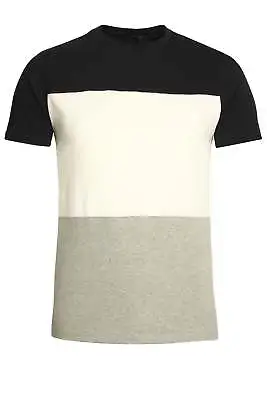 Buy Mens T-Shirt 883 POLICE Bistel Cut N Sew T-Shirt | Navy • 19.50£