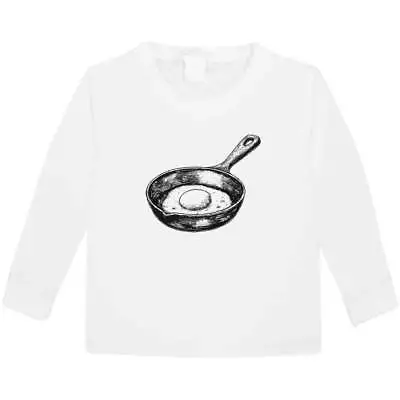 Buy 'Egg In Frying Pan' Children's / Kid's Long Sleeve Cotton T-Shirts (KL045723) • 9.99£