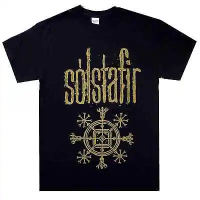 Buy Solstafir Gold Logo Symbol Shirt S-XXL T-shirt Prog Black Metal Tshirt Official • 19.82£