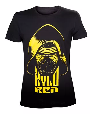 Buy Star Wars - Kylo Ren Yellow Print T-Shirt - S • 20.39£