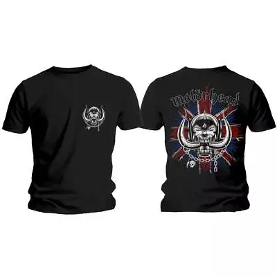 Buy Motorhead Unisex T-Shirt: British War Pig & Logo (Back Print) OFFICIAL NEW  • 20.90£