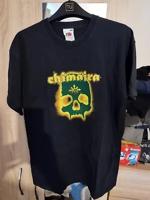 Buy CHIMAIRA Band Genuine TOUR T Shirt 2004 Medium Vintage Fruit Of The Loom Metal • 30£