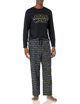 Buy Disney Marvel Star Wars Pyjama Sleep Set Mens Size XXL Long Sleeve Dad Gift • 14.99£