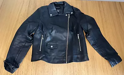 Buy New Look Women's Leather Style Jacked Size UK 12 • 12£