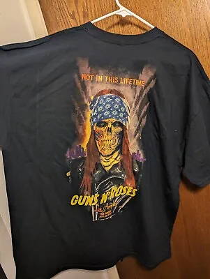 Buy Guns N Roses Axl Rose T Shirt Official Gnr Merch 2017 La Forum Shows Size Xxl • 168.74£