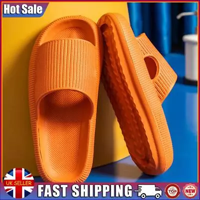 Buy Cool Slippers Anti-Slip Home Couples Slippers Elastic For Walking (Orange 36-37) • 8.29£