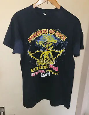 Buy Monsters Of Rock 1994 T Shirt Size XL Festival  Pantera Sepultura Vintage • 74.99£