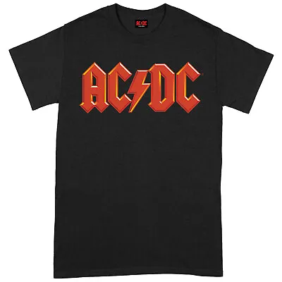 Buy AC/DC T Shirt Red Logo Classic Officially Licensed Mens Tee NEW Rock Metal • 12.58£