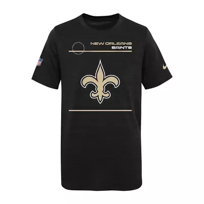 Buy New Orleans Saints T-Shirt Kid's Nike Legend Sideline Top - New • 14.99£