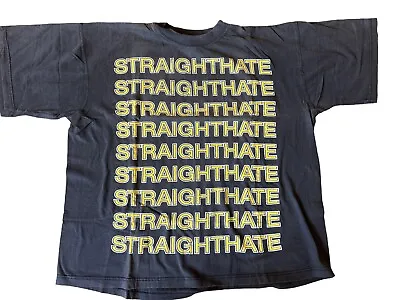 Buy VTG Sepultura Shirt Straight Hate Goes Around Blue Grape Size XL GRAIL 1996 • 283.22£