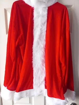 Buy Santa Father Christmas Suit Jacket  Trousers  Hat Glasses Belt Boot Covers Beard • 30£