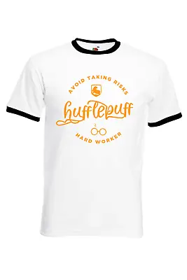 Buy Hufflepuff T-Shirt Custom Made Black Adults Harry Potter • 15.95£