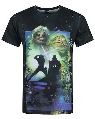 Buy Star Wars Return Of The Jedi Sublimation Men's T-Shirt • 16.99£