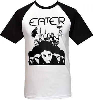 Buy Eater Men's Punk Raglan T-Shirt Ant 1977 British Punk Band • 21.95£