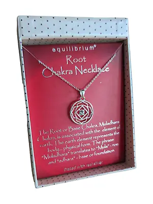 Buy Equilibrium Jewellery - Root Chakra Necklace • 14.99£