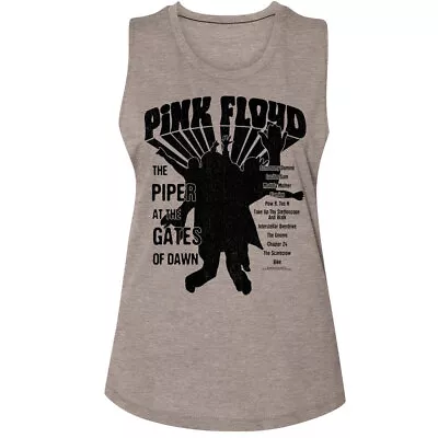 Buy Pink Floyd The Piper At The Gates Of Dawn Women's Muscle Tank T Shirt Music • 24.61£