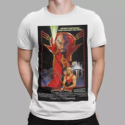 Buy FLASH GORDON T-Shirt MING THE MERCILESS 70s 80's Retro Movie Poster Tee Gift • 6.99£