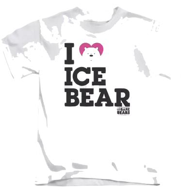 Buy We Bare Bears Heart Ice Bear - Kid's T-Shirt • 19.84£