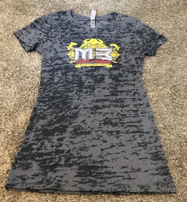 Buy M3 Rock Festival 2015 Women's S Burnout T-Shirt Kix Quiet Riot Europe Warrant • 28.44£