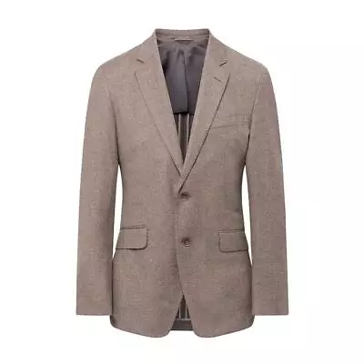 Buy Men's Hackett, Baby Shetland Twill Jacket In Beige (36R) RRP£395 • 80£