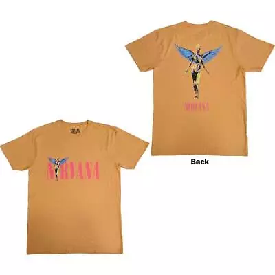 Buy Nirvana - Unisex - T-Shirts - Medium - Short Sleeves - In Utero Angel - M500z • 16.69£