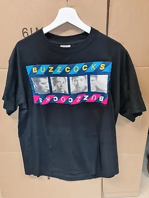Buy 1992 Vintage Buzzcocks Tour Reversible T Shirt Size XL Punk Rock Merch • 129.99£