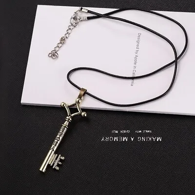 Buy Anime Attack On Titan Eren Basement Key Necklace Pendant Jewelry Cosplay Merch • 9.86£