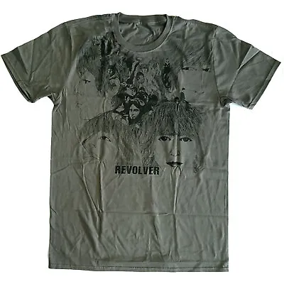Buy The Beatles Revolver Grey T-Shirt NEW OFFICIAL • 14.89£