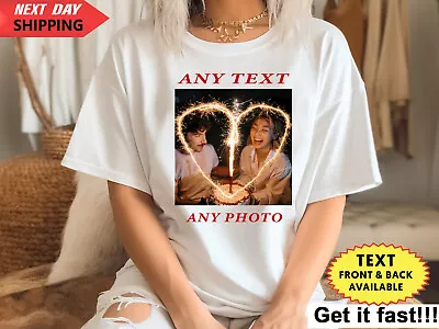 Buy Personalised T-shirt Custom Your Image Printed Stag Hen Party Men Women Kids DTG • 5.59£